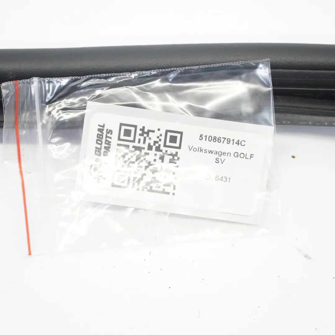 Volkswagen Golf Sportsvan Door Seal Rear Right O/S Rubber Gasket - SKU 510867914C - Part number 510867914C