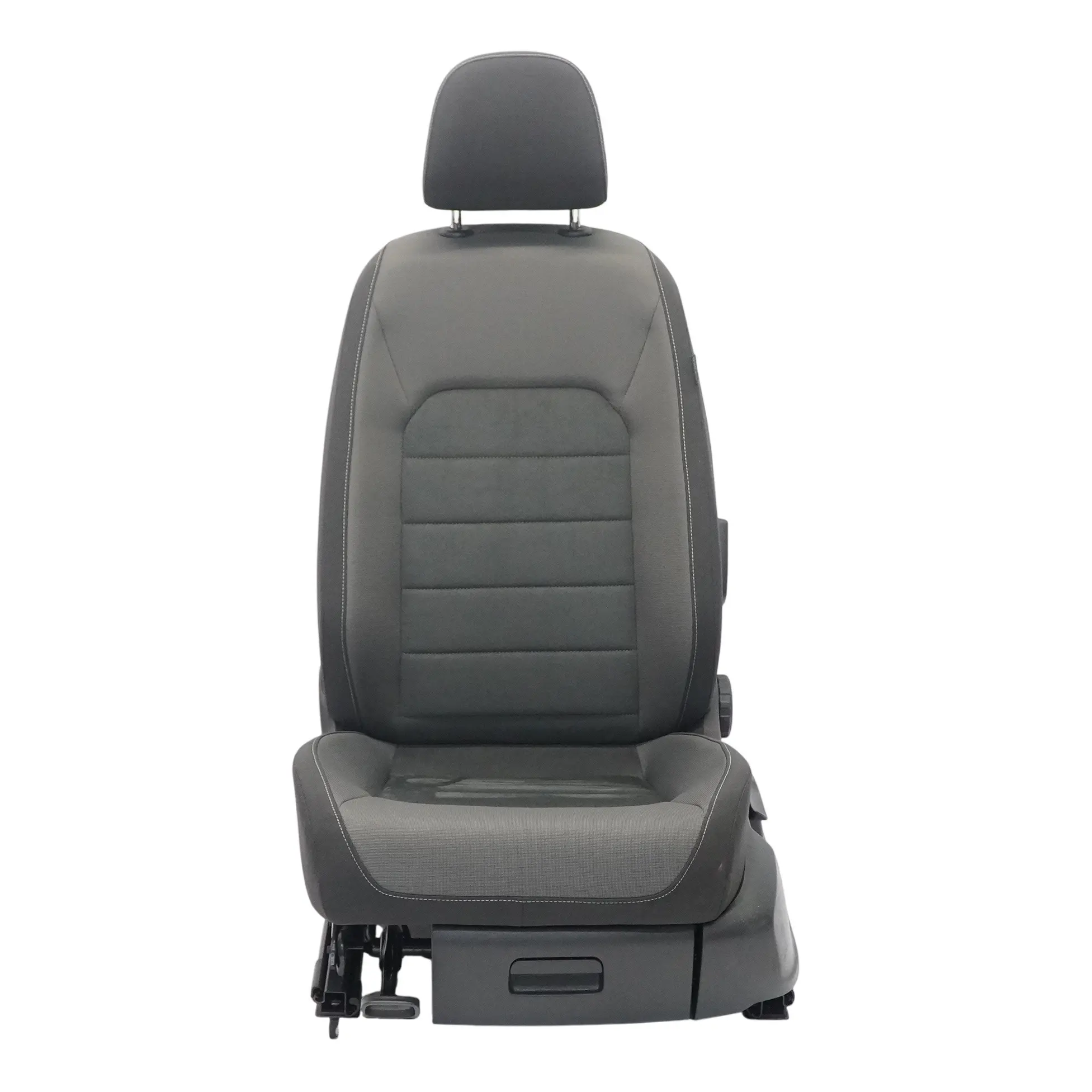 Volkswagen Golf Sportsvan Seat Front Left N/S Fabric Alcantara Black Quartz