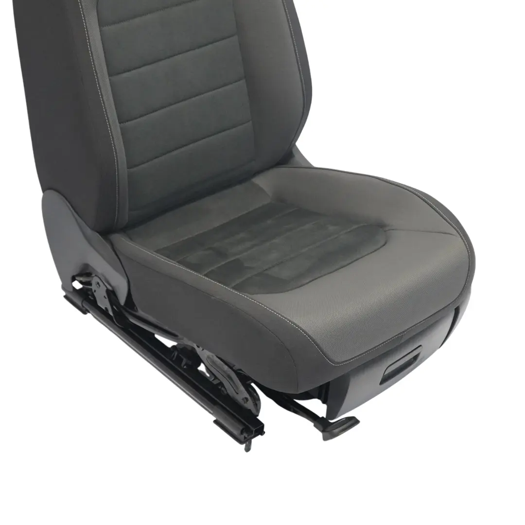Volkswagen Golf Sportsvan Sedile anteriore sinistro Tessuto Alcantara Nero Quarz - SKU 510881805FF-1 - Numero di parte 510881805FF