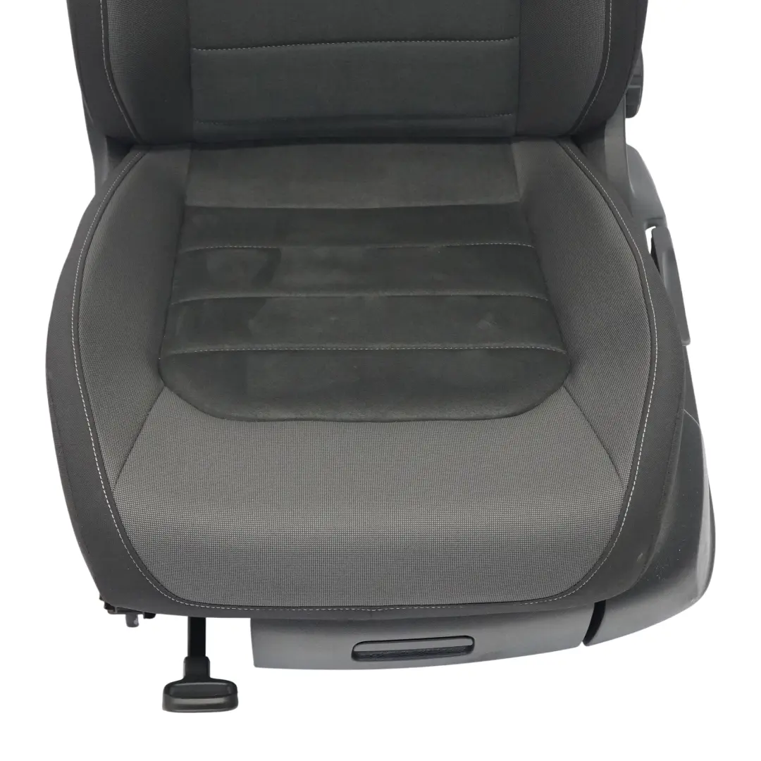 Volkswagen Golf Sportsvan Sedile anteriore sinistro Tessuto Alcantara Nero Quarz - SKU 510881805FF-1 - Numero di parte 510881805FF