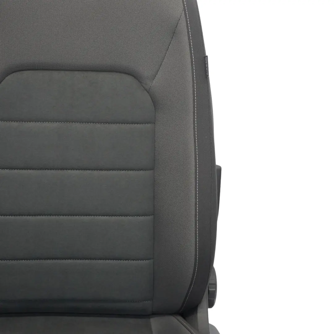 Asiento Delantero Izquierdo Tela Alcantara Negro Cuarzo para VW Golf Sportsvan con número de pieza 510881805FF VW Golf Sportsvan Asiento Delantero Izquierdo Tela Alcantara Negro Cuarzo - SKU 510881805FF-1 - Número de pieza 510881805FF