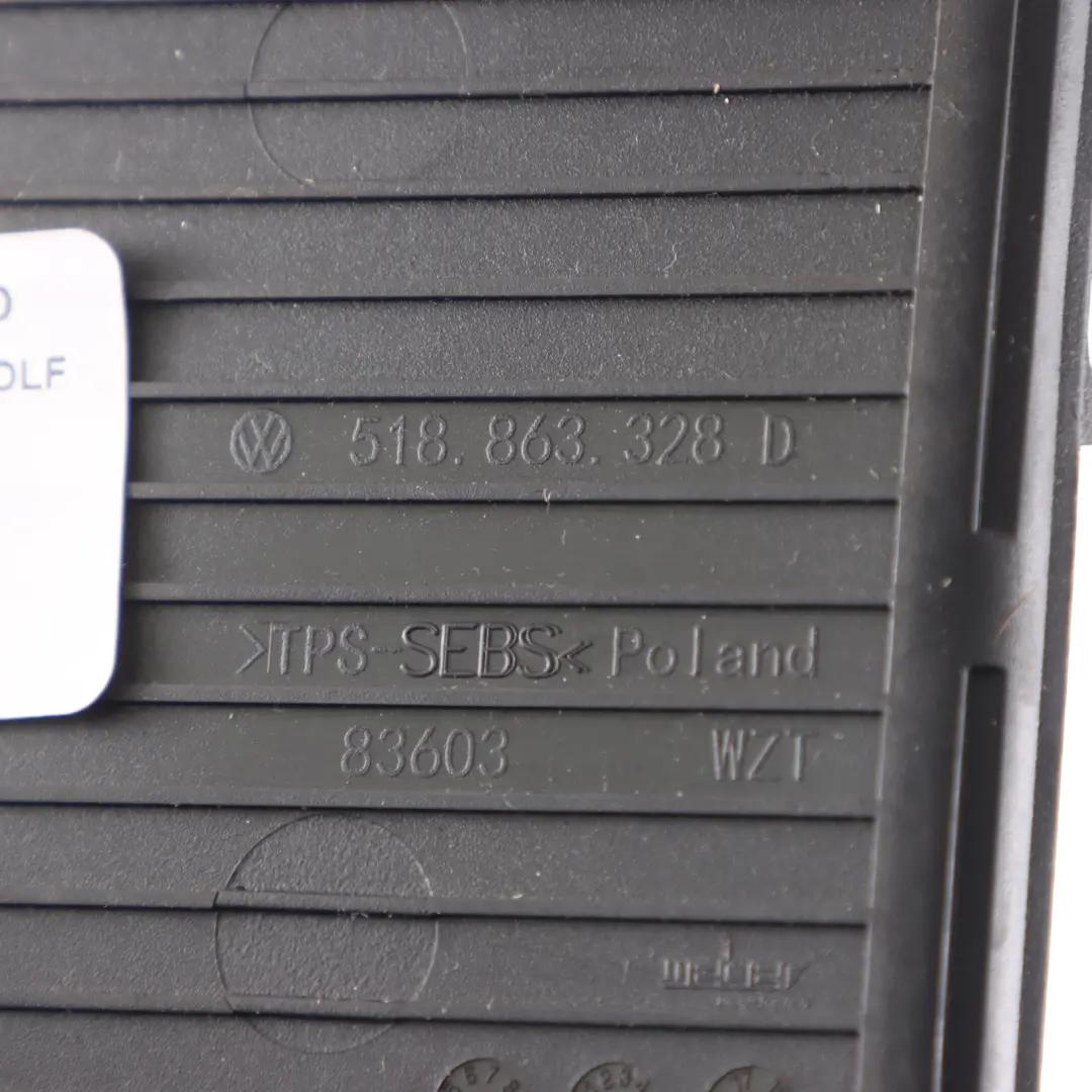 Centre Console Insert Mat Trim Panel to Volkswagen Golf Sportsvan with Part number 518863328D Volkswagen Golf Sportsvan Centre Console Insert Mat Trim Panel - SKU RHD-518863328D - Part number 518863328D