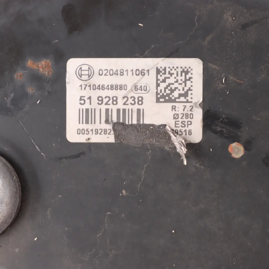  Citroen Jumper Fiat Ducato Frein Servo Booster Master Cylinder - SKU 51928238 - Numéro de pièce 51928238
