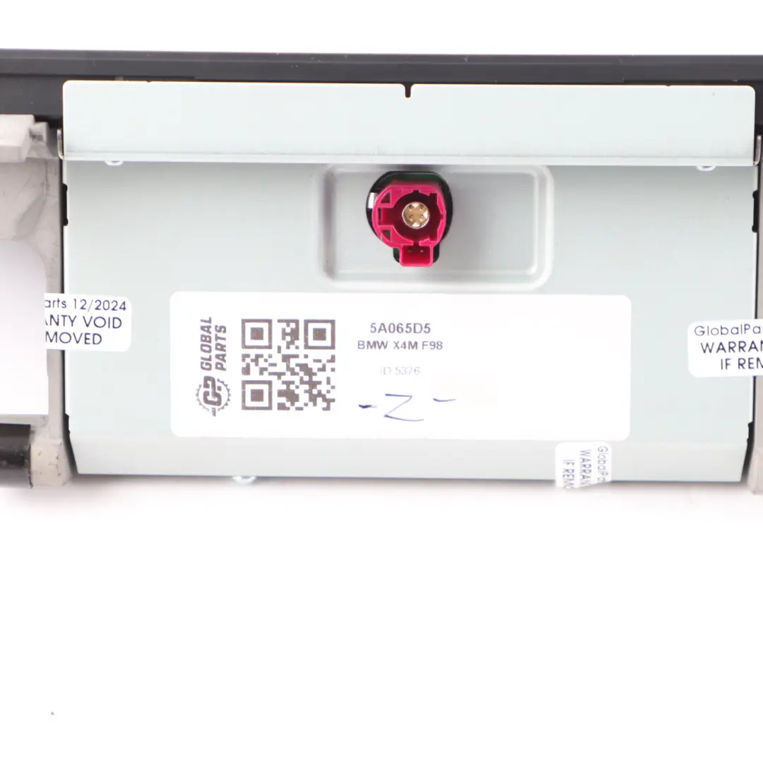 Onboard Screen BMW F98 G01 G02 Central Information Display Monitor 8,8" to with Part number 5A065D5 Onboard Screen BMW F98 G01 G02 Central Information Display Monitor 8,8" - SKU 5A065D5 - Part number 5A065D5