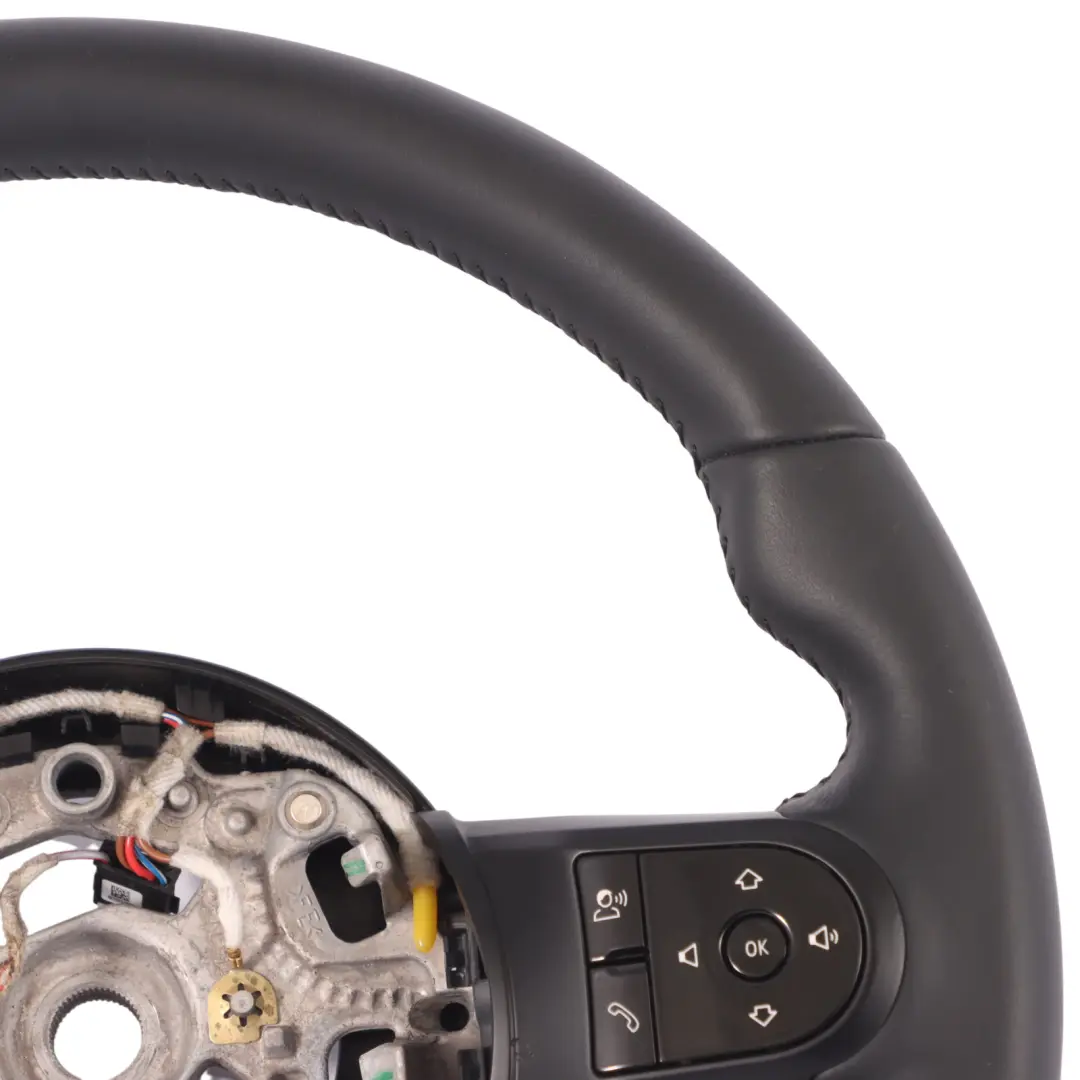 Steering Wheel Sport Mini F54 F55 F56 F57 F60 LCI Black Leather Multifunction - SKU 5A0C812 - Part number 5A0C812