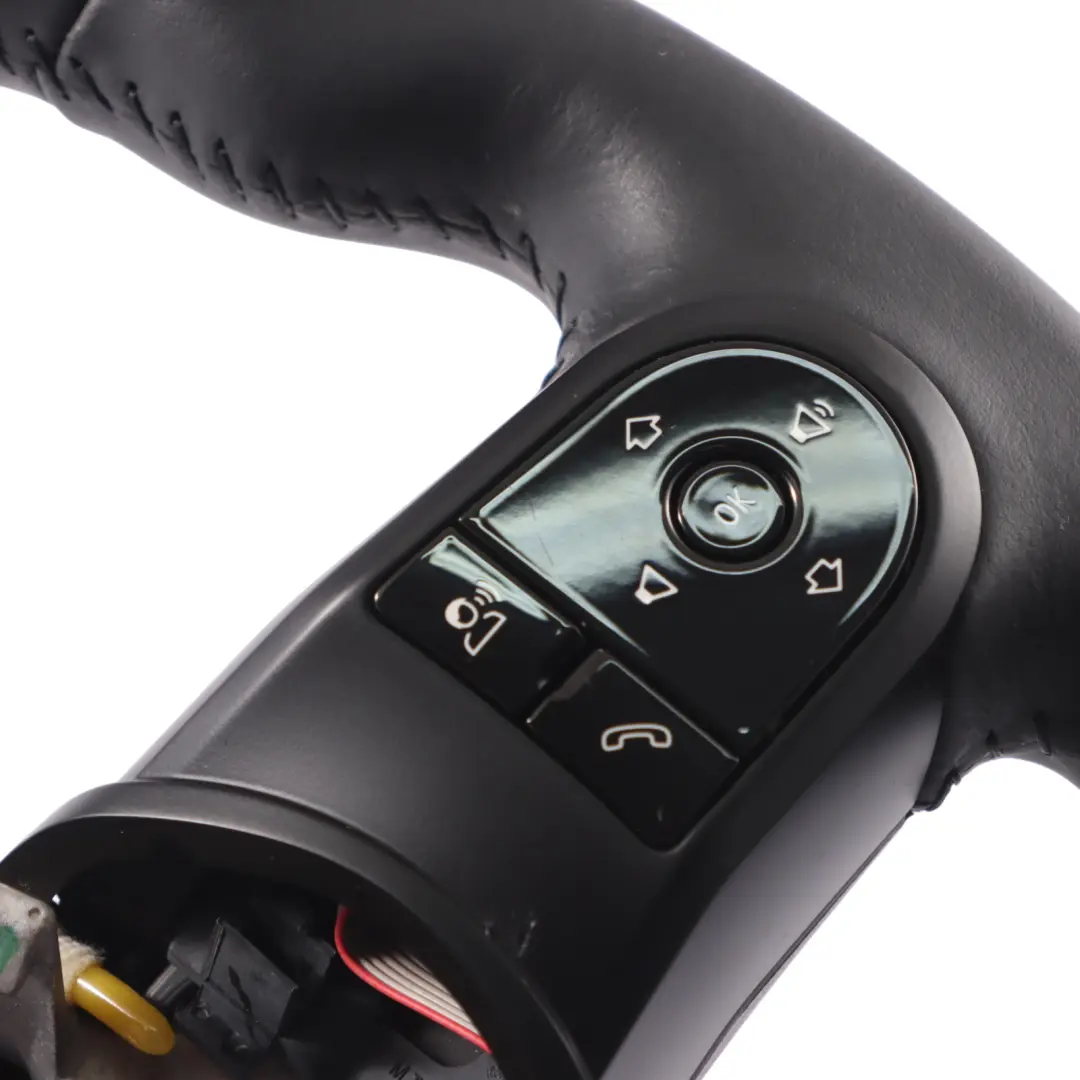  Steering Wheel Sport Mini F54 F55 F56 F57 F60 LCI Black Leather Multifunction - SKU 5A0C812 - Part number 5A0C812