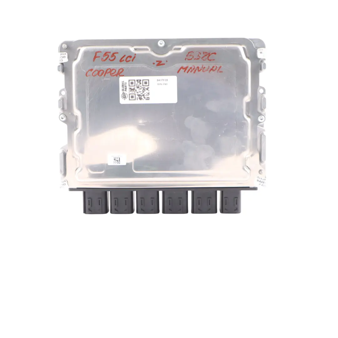 B38C 136HP Engine Control Unit ECU DME Manual to Mini F55 F56 F60 with Part number 5A17F35 Mini F55 F56 F60 B38C 136HP Engine Control Unit ECU DME Manual - SKU 5A17F35 - Part number 5A17F35