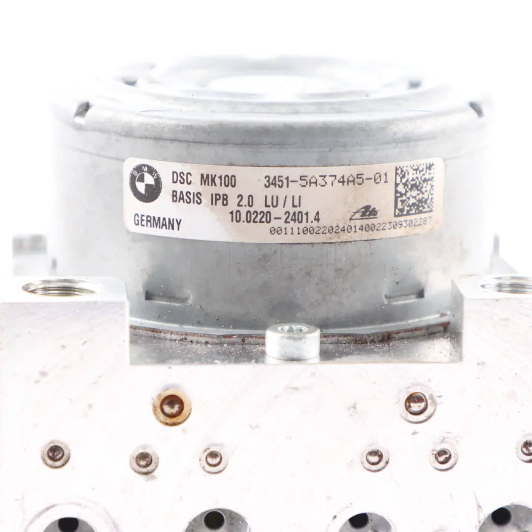 ABS DSC Pompe Modulateur Unité Hydraulique Commande De Freinage pour Mini F60 à propos du numéro de pièce 5A374A6 Mini F60 ABS DSC Pompe Modulateur Unité Hydraulique Commande De Freinage - SKU 5A374A6 - Numéro de pièce 5A374A6