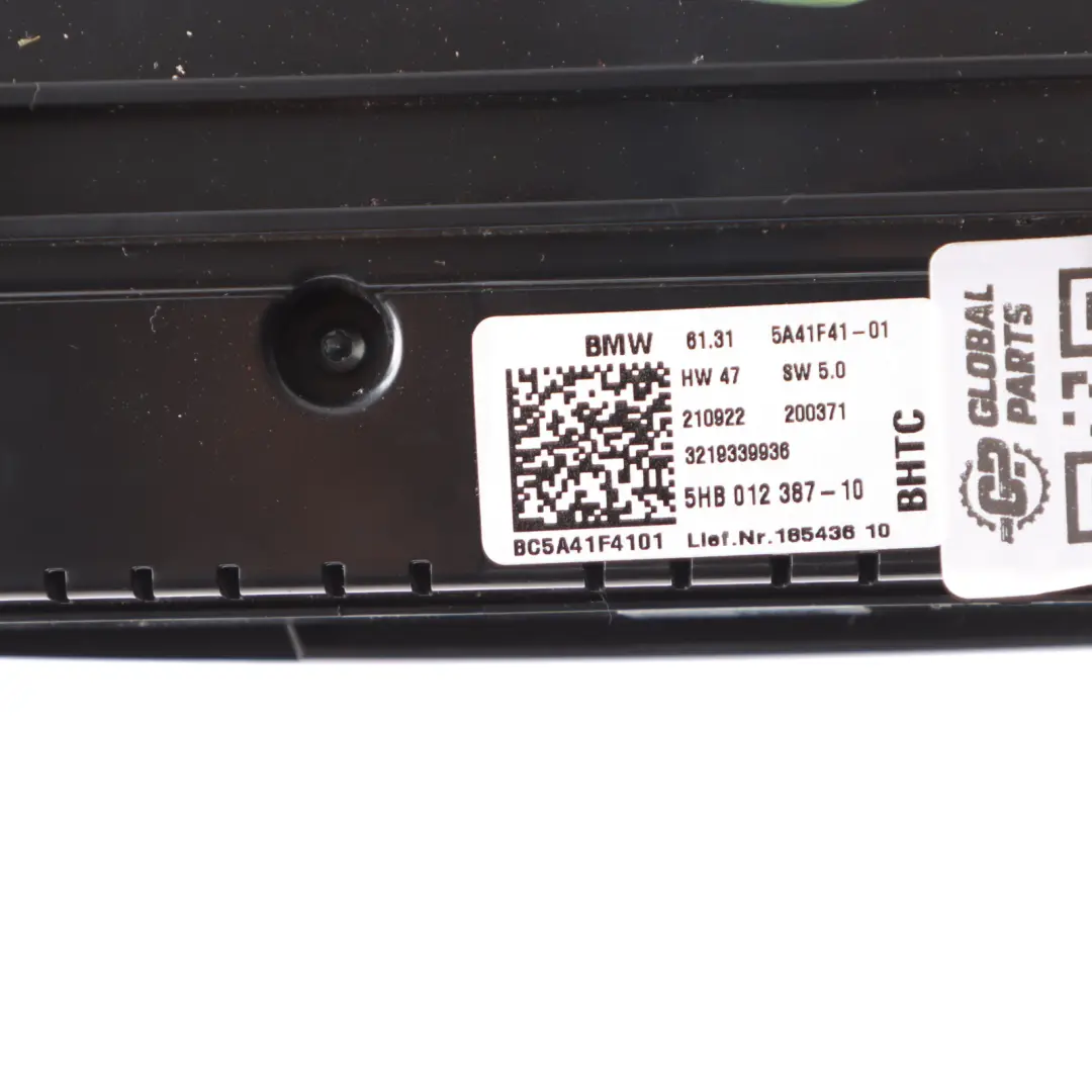 A/C Air Condition Heater Climate Switch Block Control Panel to Mini F54 with Part number 5A41F41 Mini F54 A/C Air Condition Heater Climate Switch Block Control Panel - SKU 5A41F41 - Part number 5A41F41