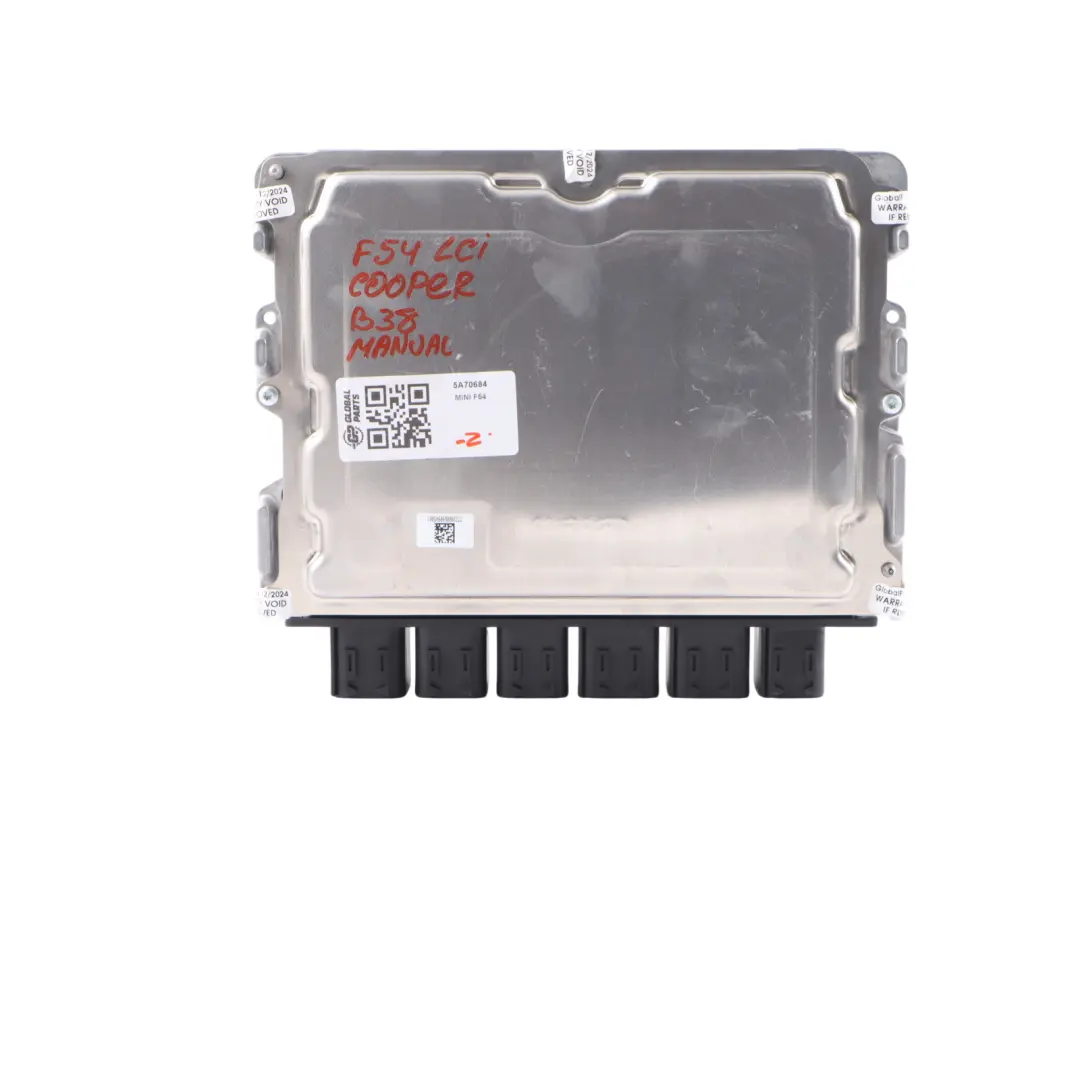 B38A15F Engine Control Unit ECU Manual to Mini Clubman F54 LCI Cooper with Part number 5A70684 Mini Clubman F54 LCI Cooper B38A15F Engine Control Unit ECU Manual - SKU 5A70684 - Part number 5A70684