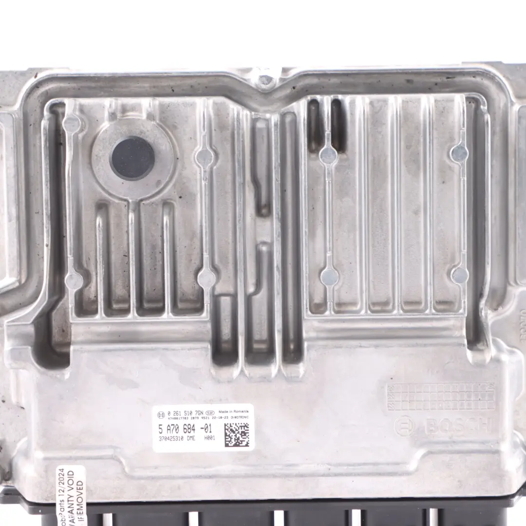 Mini Clubman F54 LCI Cooper B38A15F Engine Control Unit ECU Manual - SKU 5A70684 - Part number 5A70684