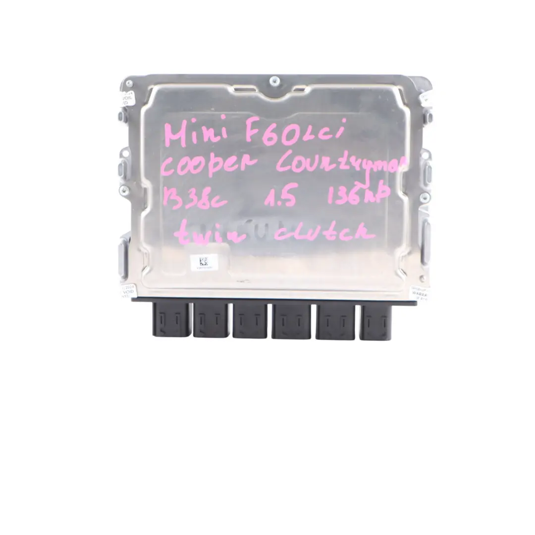 Mini Cooper F60 B38C 1.5 136HP Engine ECU Kit DME + BDC Key Dual Clutch - SKU 5A76DE9 - Part number 5A76DE9