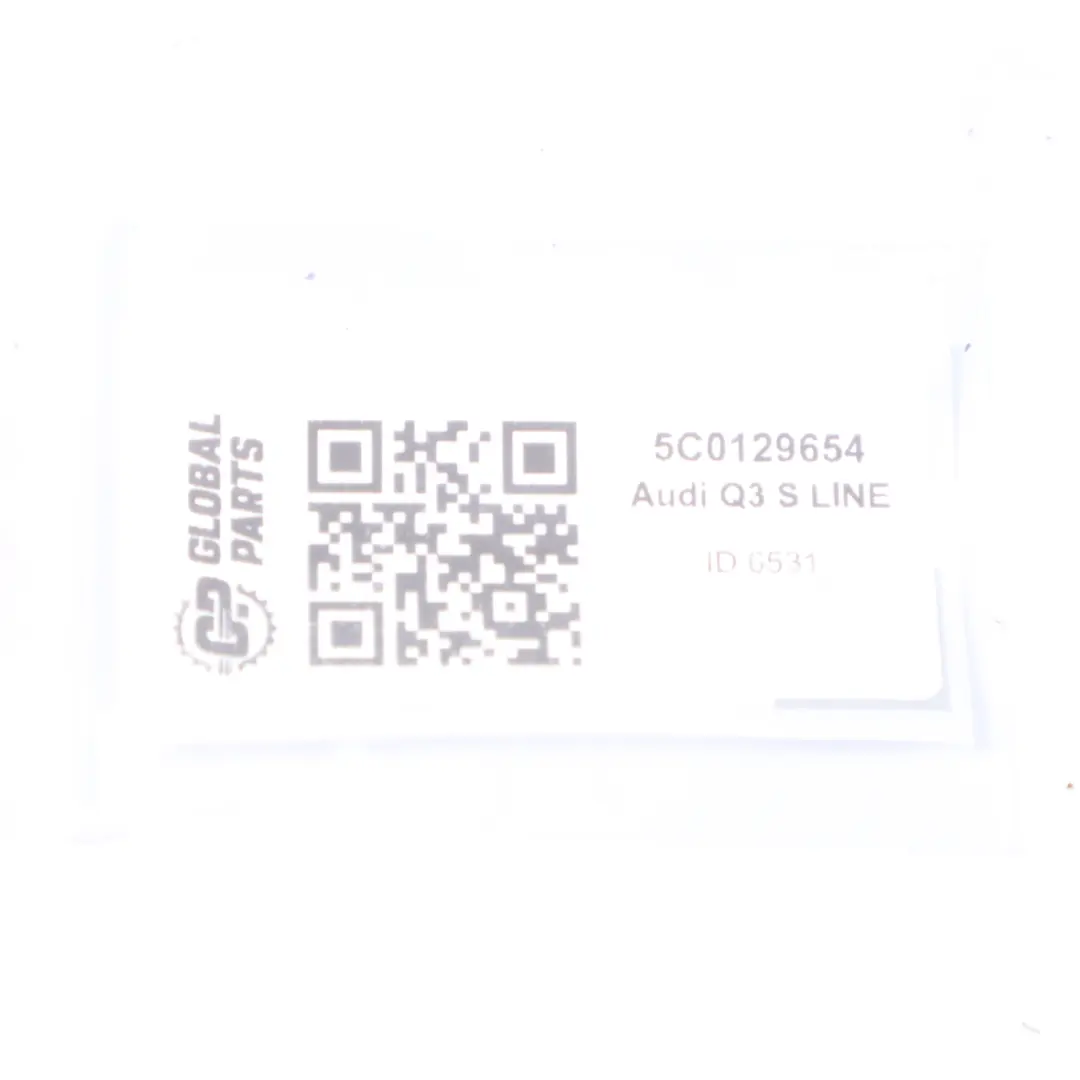 CULB Rura Ssąca Powietrza Turbo do Audi Q3 8U 2.0 TFSI Benzyna o numerze 5C0129654 Audi Q3 8U 2.0 TFSI Benzyna CULB Rura Ssąca Powietrza Turbo - SKU 5C0129654 - Numer Części 5C0129654