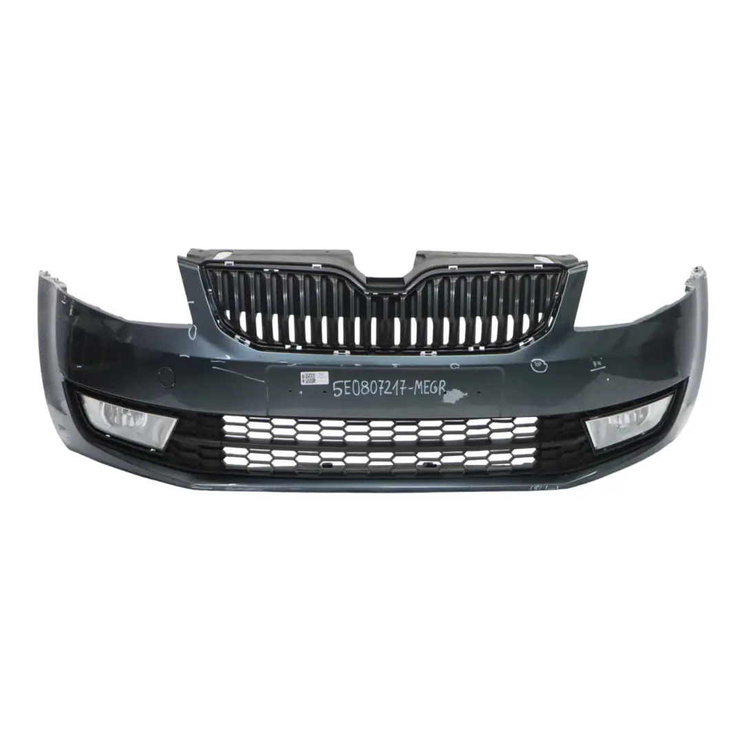 Skoda Octavia III Zderzak Przedni Metal Grey Szary Metalik - F7Y - SKU 5E0807217-MEGR - Numer Części 5E0807217