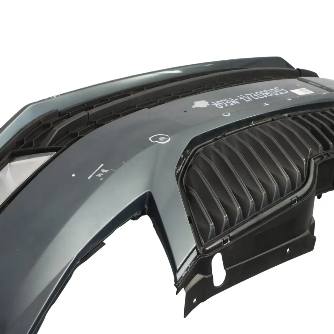Mk3 Front Bumper Trim Panel Covering Metal Grey Metallic - F7Y to Skoda Octavia with Part number 5E0807217 Skoda Octavia Mk3 Front Bumper Trim Panel Covering Metal Grey Metallic - F7Y - SKU 5E0807217-MEGR - Part number 5E0807217