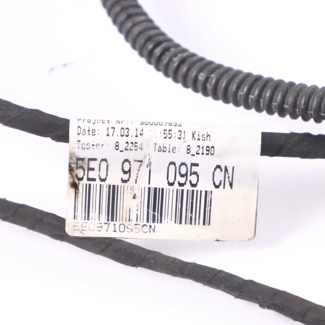 Skoda Octavia 3 5E Parachoques delantero Mazo de cables - SKU 5E0971095CN - Número de pieza 5E0971095CN