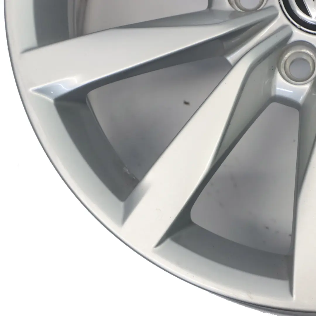  Llanta de aleación Volkswagen Golf Mk7 Plata 17" 7J ET49 5G0601025CH - SKU 5G0601025CH-1 - Número de pieza 5G0601025CH-1