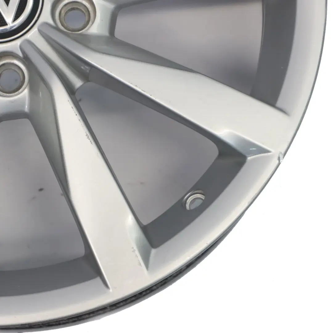 Alloy Wheel Rim 17" 7J ET49 to Volkswagen Golf Mk7 Silver with Part number 5G0601025CH Volkswagen Golf Mk7 Silver Alloy Wheel Rim 17" 7J ET49 - SKU 5G0601025CH-2 - Part number 5G0601025CH