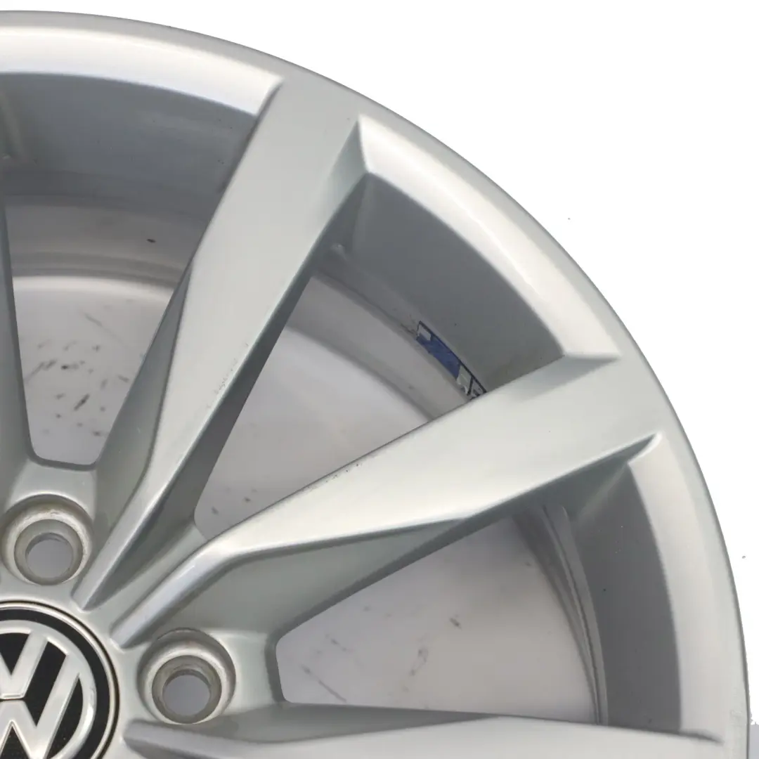 Alloy Wheel Rim 17" 7J ET49 to Volkswagen Golf Mk7 Silver with Part number 5G0601025CH Volkswagen Golf Mk7 Silver Alloy Wheel Rim 17" 7J ET49 - SKU 5G0601025CH-3 - Part number 5G0601025CH