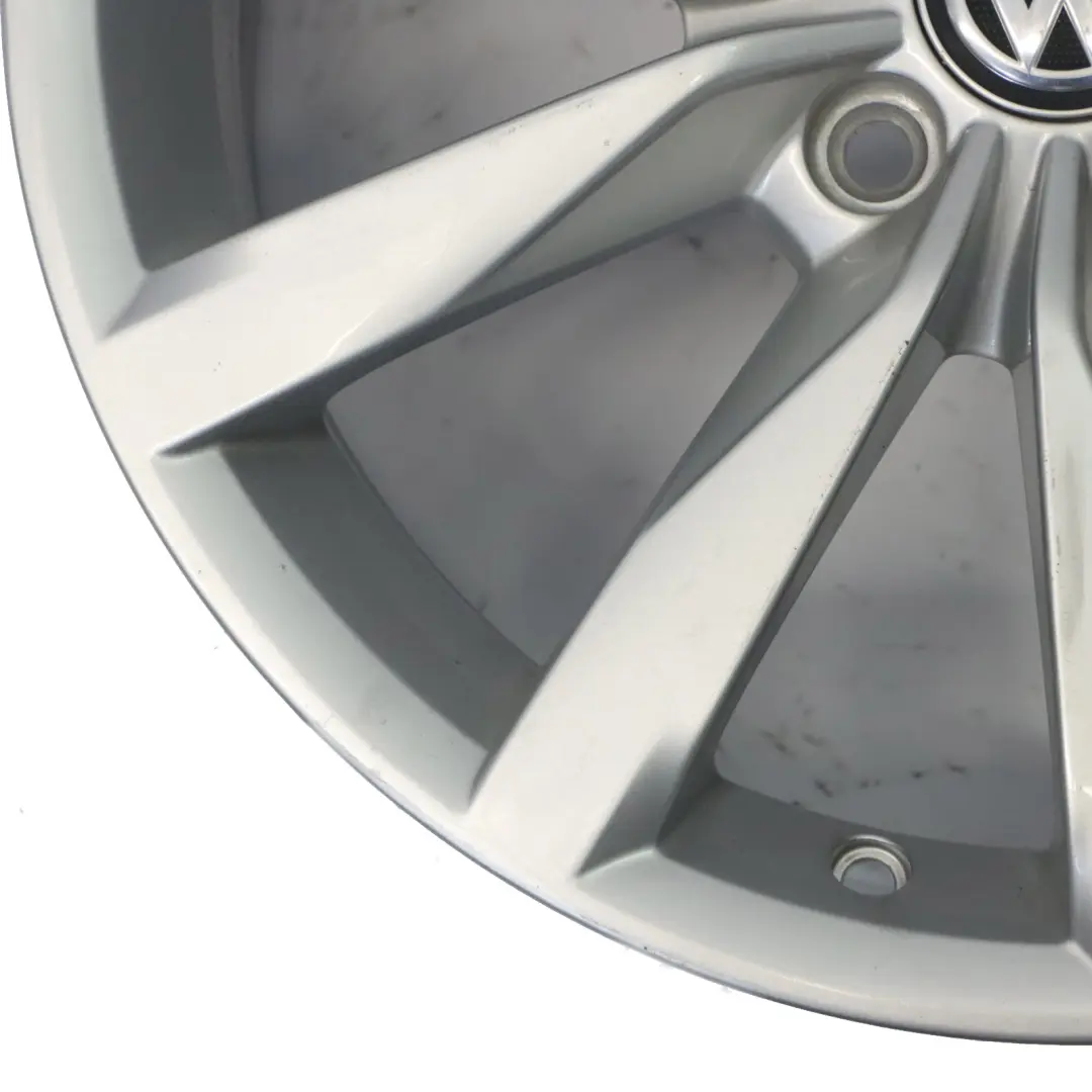 Alloy Wheel Rim 17" 7J ET49 5G0601025CH to Volkswagen Golf Mk7 Silver with Part number 5G0601025CH-3 Volkswagen Golf Mk7 Silver Alloy Wheel Rim 17" 7J ET49 5G0601025CH - SKU 5G0601025CH-3 - Part number 5G0601025CH-3
