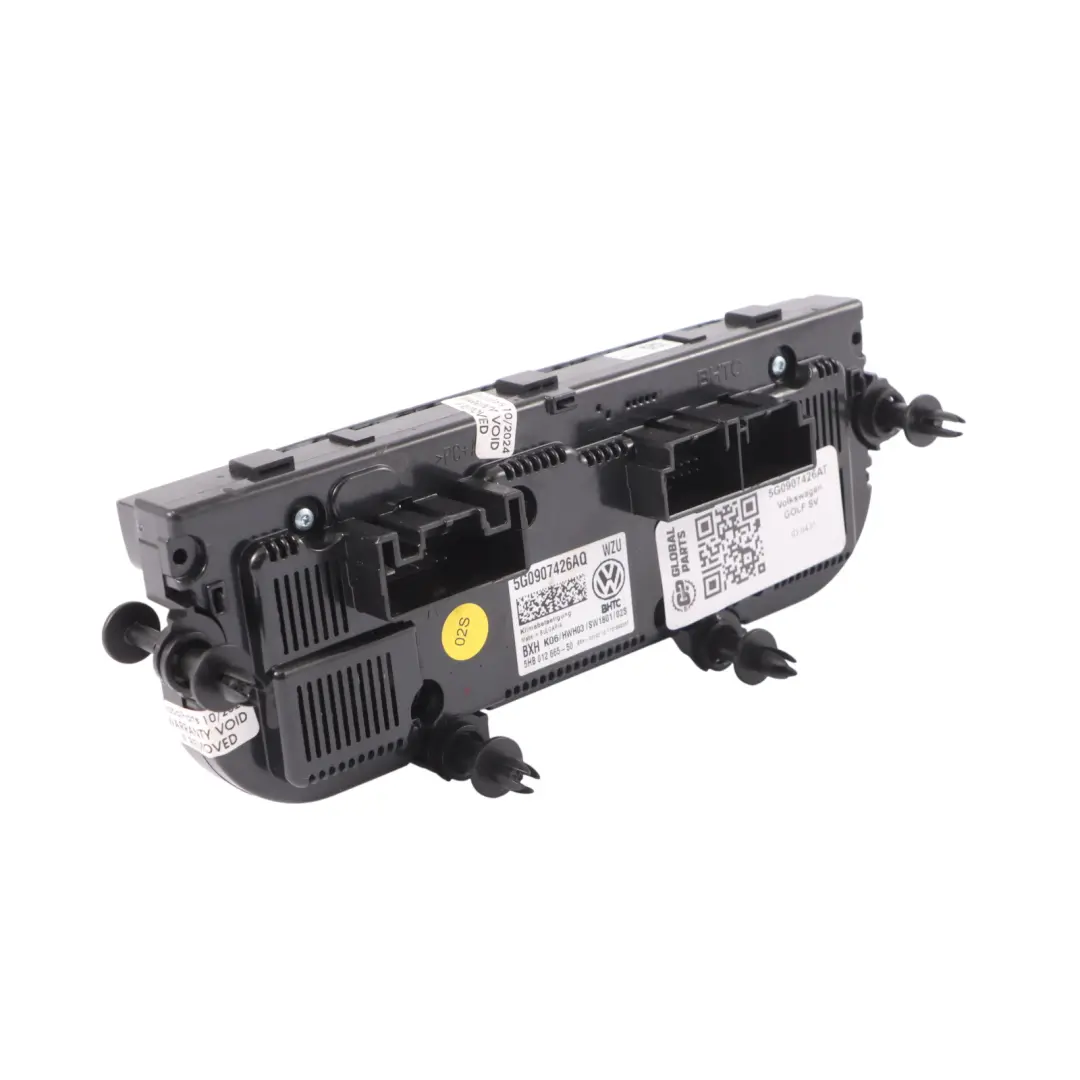 Volkswagen Golf Sportsvan Armaturenbrett Heizung Panel Steuergerät 5G00907426AQ - SKU 5G0907426AT - Teilenummer 5G0907426AT