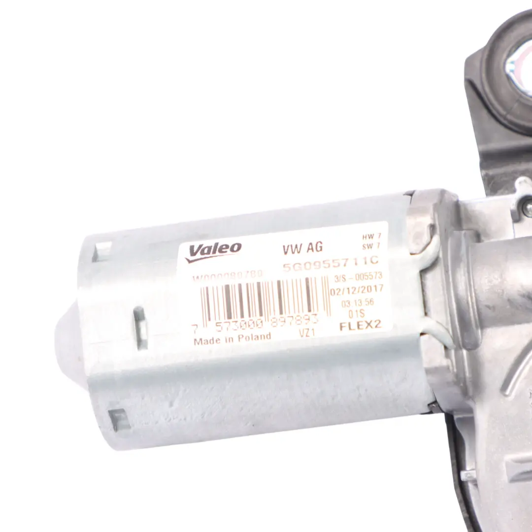 VW Volkswagen Golf Sportsvan Motor Limpiaparabrisas Trasero - SKU 5G0955711C - Número de pieza 5G0955711C