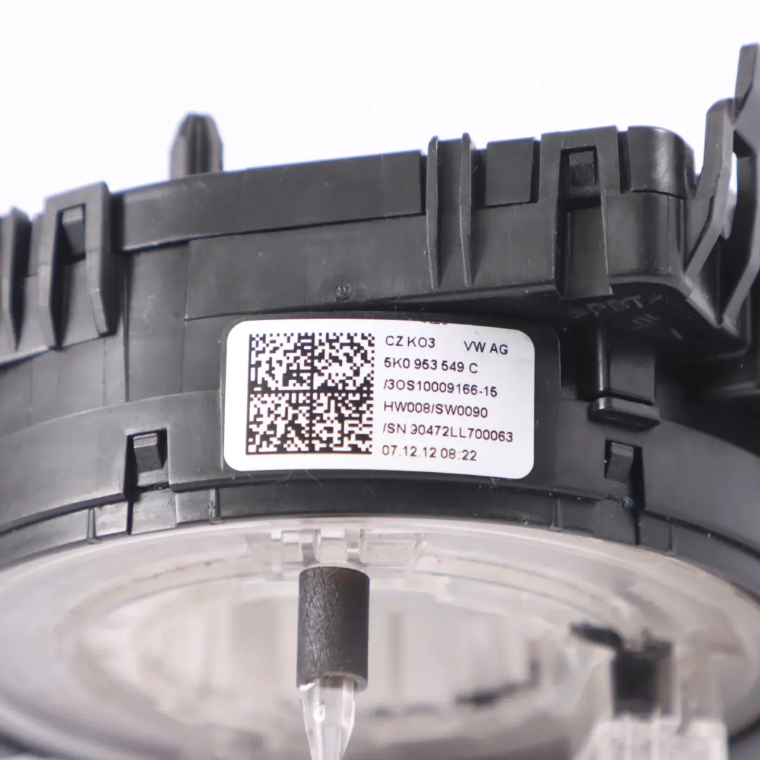 VW Volkswagen Tiguan 5N Squib Slip Ring Sterzo - SKU 5K0953549C - Numero di parte 5K0953549C