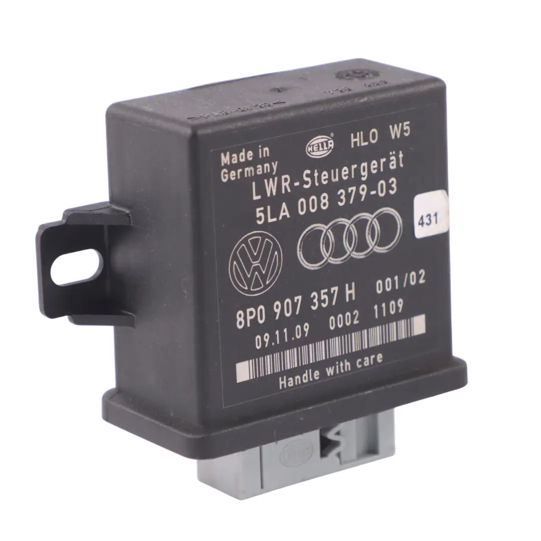 Audi A6 C6 Front Lamp Headlight Range Control Module Unit ECU - SKU 5LA907357H - Part number 5LA907357H