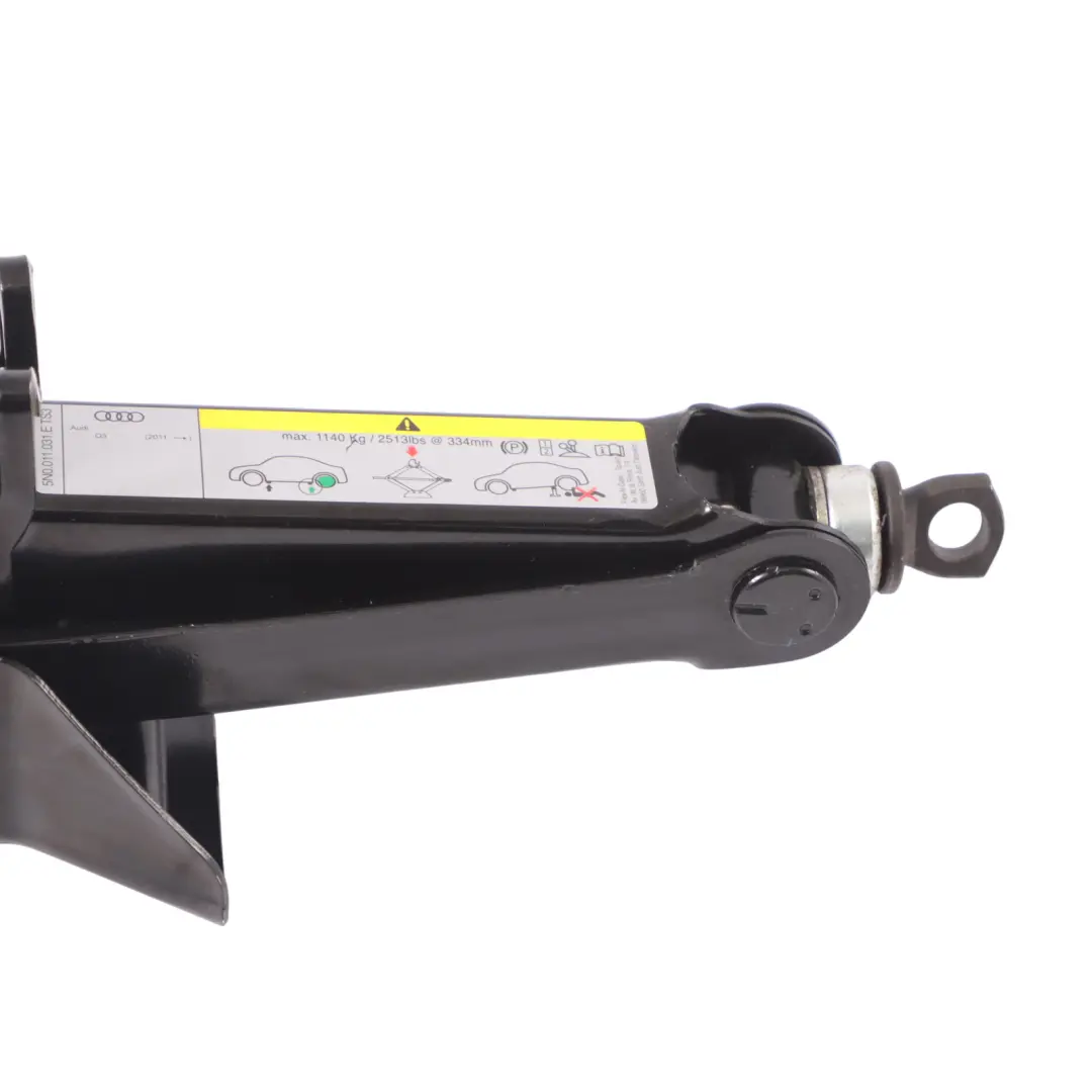 Audi Q3 8U Cric de voiture Cric de levage Outil de décomposition - SKU 5N0011031E - Numéro de pièce 5N0011031E