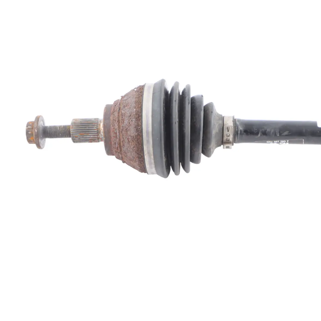 Audi RS3 8V Arbre de transmission avant gauche Drive Shaft - SKU 5N0407763F - Numéro de pièce 5N0407763F