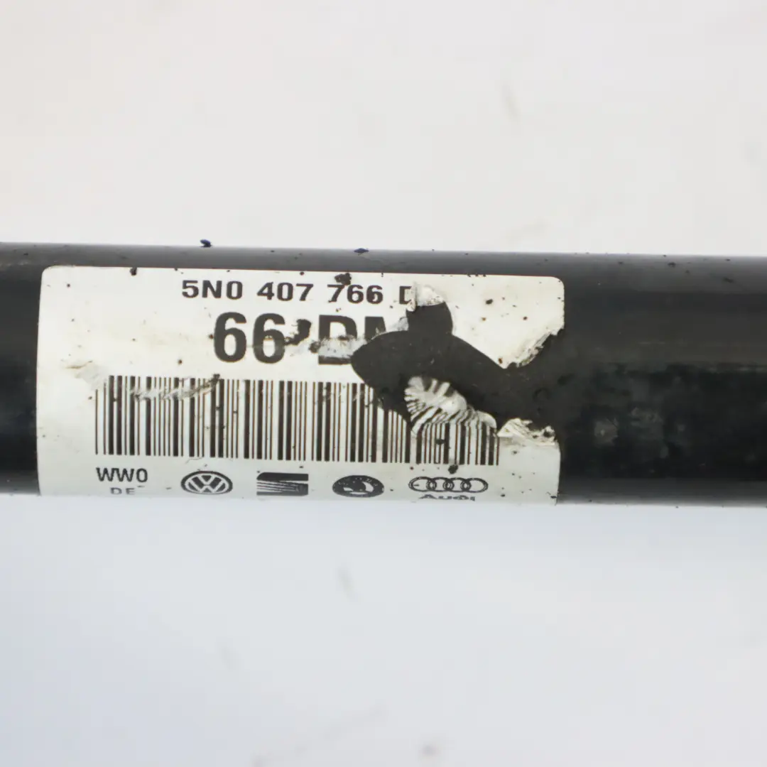 Audi Q3 8U Arbre de transmission Essieu avant Arbre droit - SKU 5N0407766D - Numéro de pièce 5N0407766D