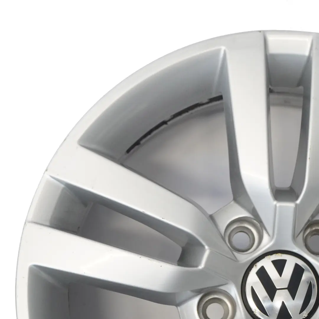 Volkswagen Tiguan 5N Srebrna Felga Aluminiowa 16" 6.5J ET:33 - SKU 5N0601025R-1 - Numer Części 5N0601025R