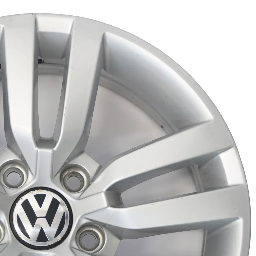 Volkswagen Tiguan 5N Jante argentée en alliage 16" 6.5J ET:33 - SKU 5N0601025R-1 - Numéro de pièce 5N0601025R