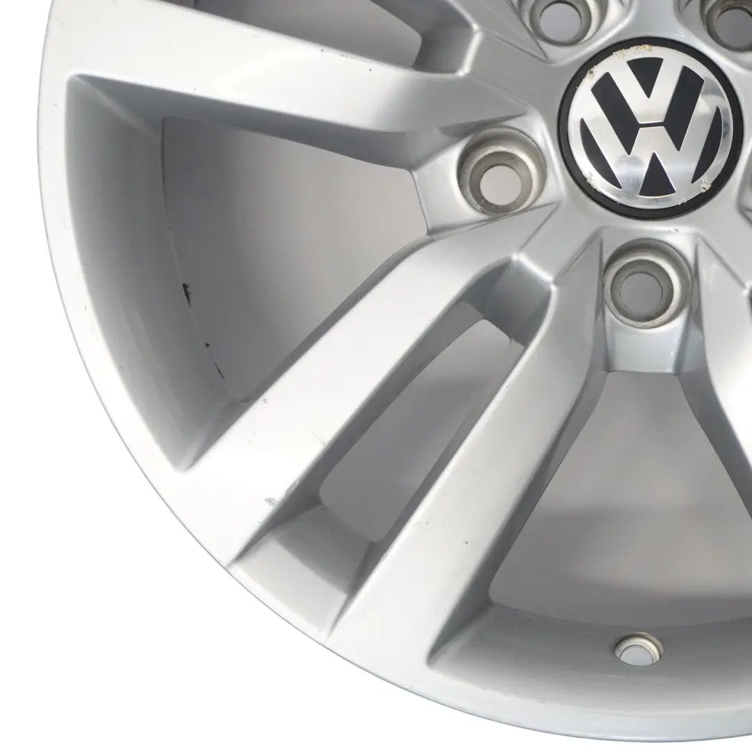 Volkswagen Tiguan 5N Srebrna Felga Aluminiowa 16" 6.5J ET:33 - SKU 5N0601025R-1 - Numer Części 5N0601025R