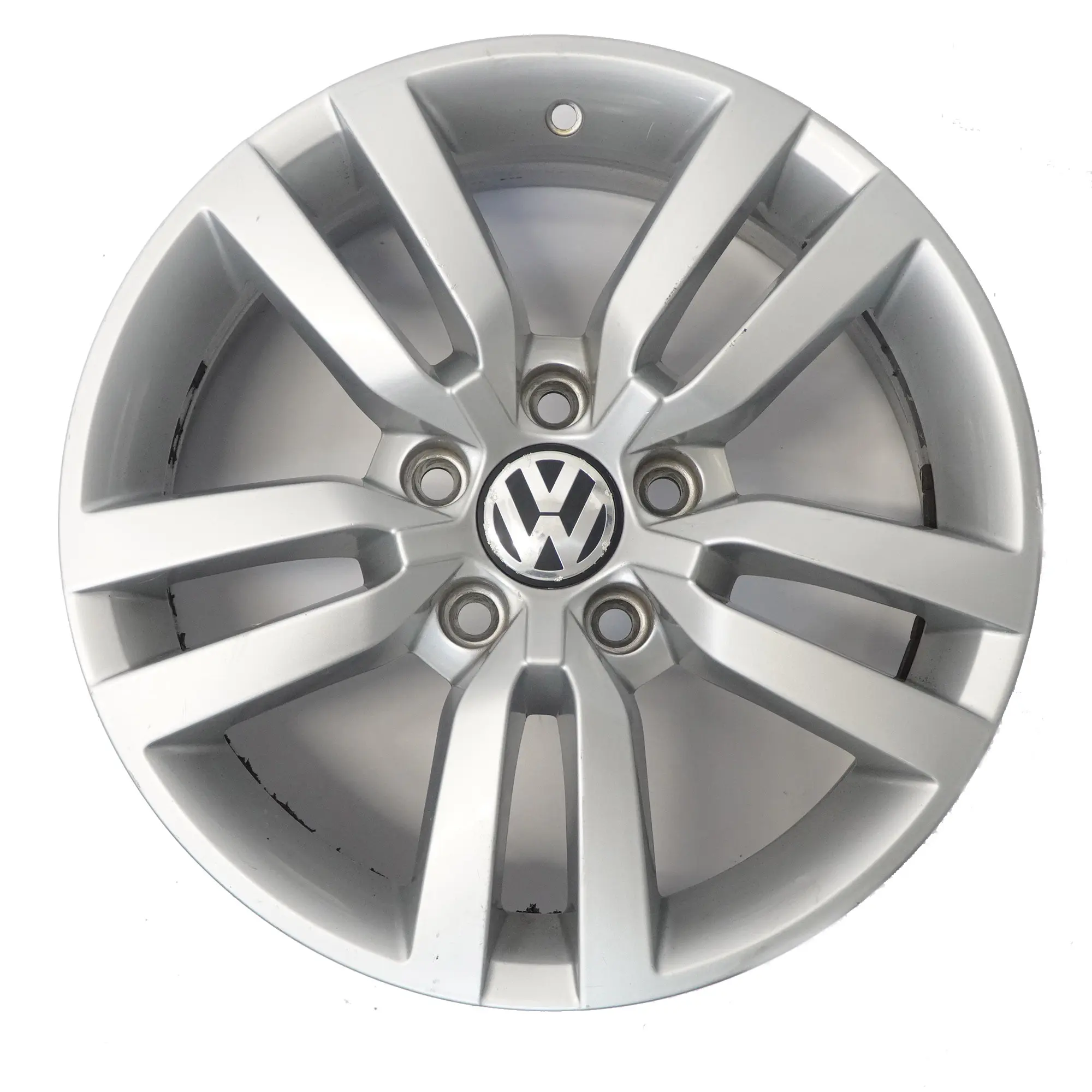 Volkswagen Tiguan 5N Jante argentée en alliage 16" 6.5J ET:33 5N0601025R