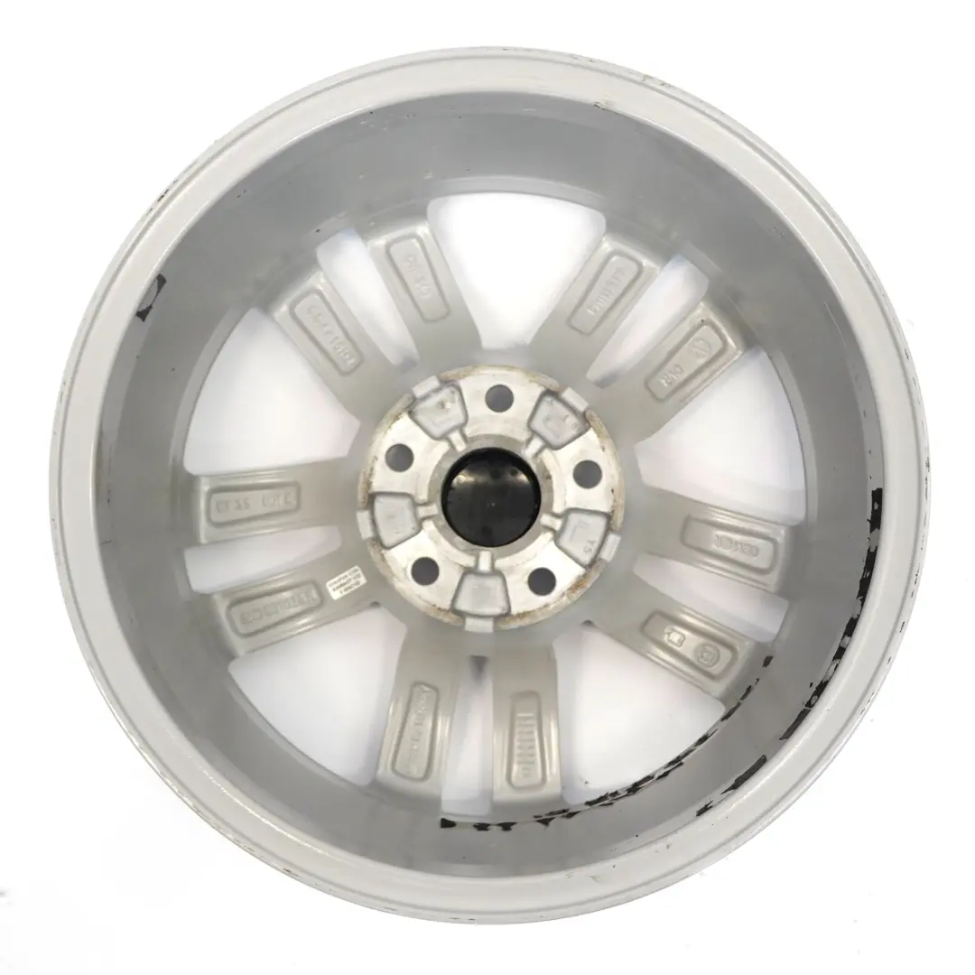 Volkswagen Tiguan 5N Silver Wheel Alloy Rim 16" 6.5J ET:33 Star Spoke - SKU 5N0601025R-3 - Part number 5N0601025R