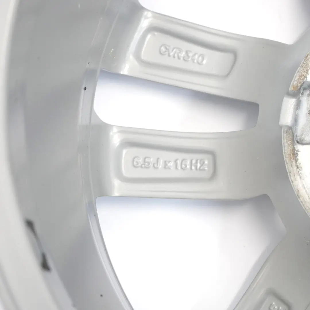 Volkswagen Tiguan 5N Silver Wheel Alloy Rim 16" 6.5J ET:33 Star Spoke - SKU 5N0601025R-3 - Part number 5N0601025R