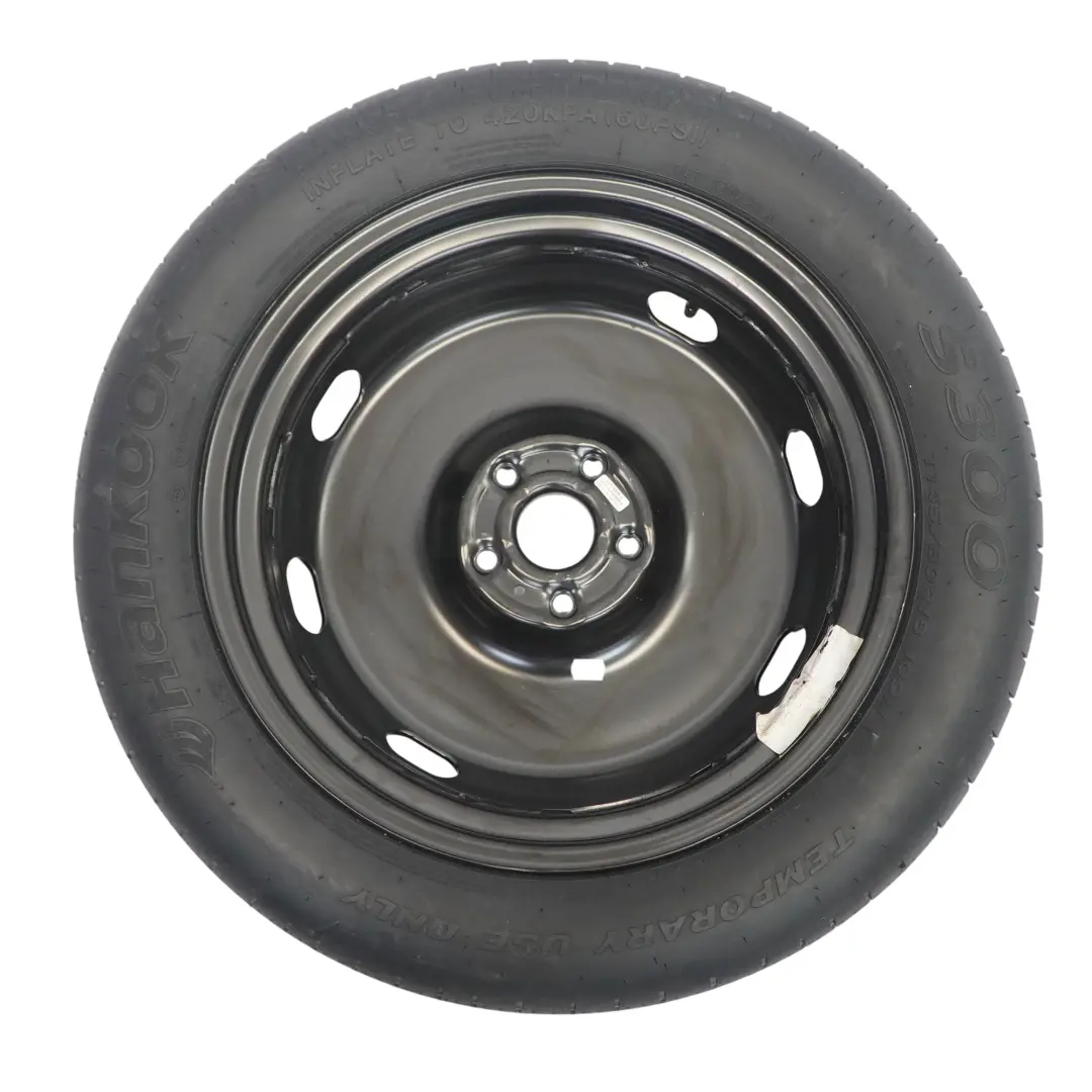 VW Volkswagen Tiguan 5N Audi Q3 8U Spare Wheel Steel R18 Tyre 145/80 - SKU 5N0601027E-1 - Part number 5N0601027E
