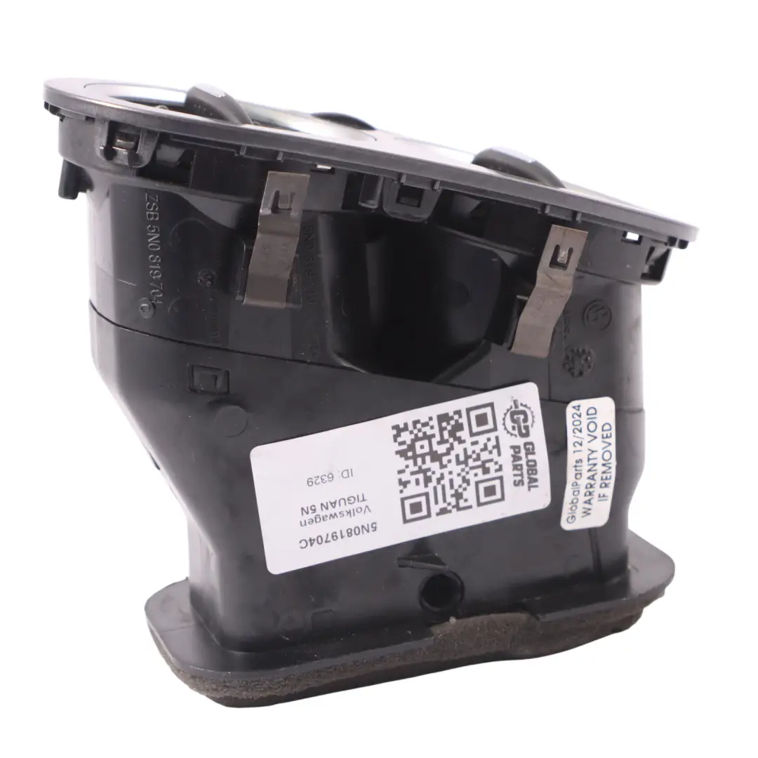 Volkswagen Tiguan 5N Embellecedor rejilla ventilación central derecho - SKU 5N0819704C - Número de pieza 5N0819704C