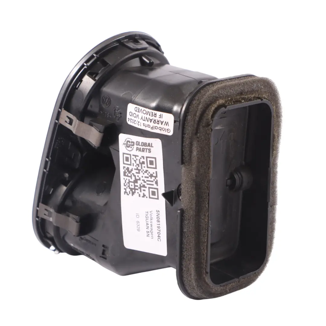 Volkswagen Tiguan 5N Embellecedor rejilla ventilación central derecho - SKU 5N0819704C - Número de pieza 5N0819704C