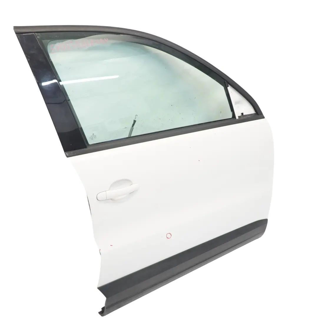 Puerta Delantera Derecha Candy White - B9A para Volkswagen VW Tiguan 5N con número de pieza 5N0831056B Volkswagen VW Tiguan 5N Puerta Delantera Derecha Candy White - B9A - SKU 5N0831056B-CAN - Número de pieza 5N0831056B