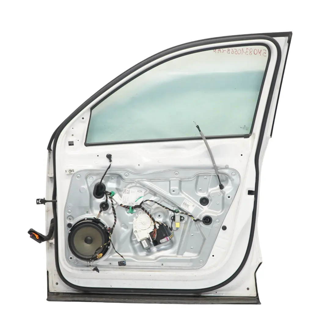 Volkswagen VW Tiguan 5N Door Front Right O/S Candy White - B9A - SKU 5N0831056B-CAN - Part number 5N0831056B