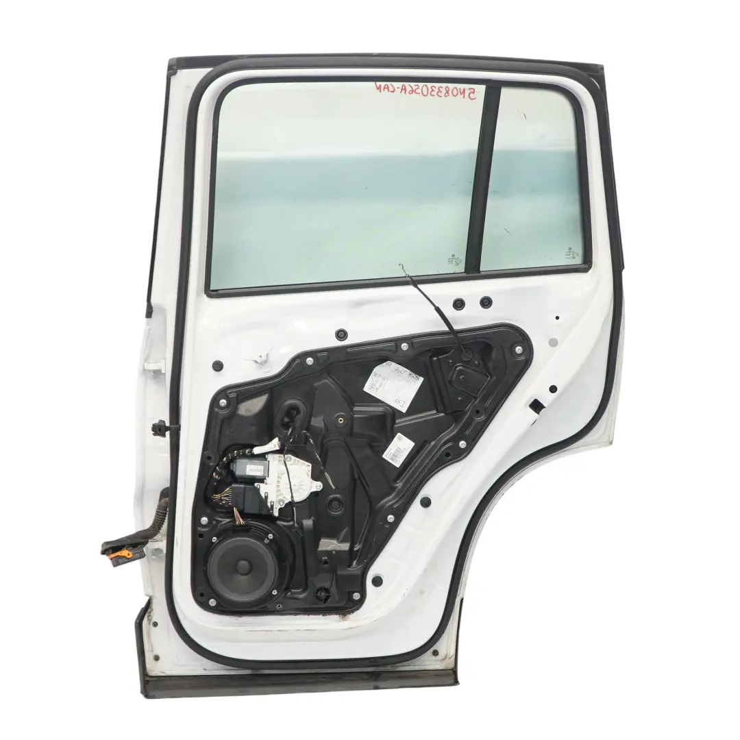 Volkswagen VW Tiguan 5N Door Rear Right O/S Candy White - B9A - SKU 5N0833056A-CAN - Part number 5N0833056A