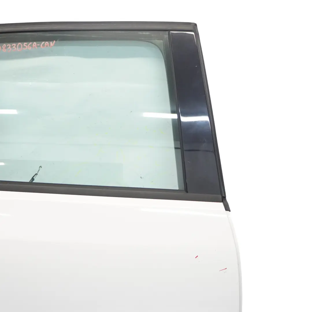 Door Rear Right O/S Candy White - B9A to Volkswagen VW Tiguan 5N with Part number 5N0833056A Volkswagen VW Tiguan 5N Door Rear Right O/S Candy White - B9A - SKU 5N0833056A-CAN - Part number 5N0833056A
