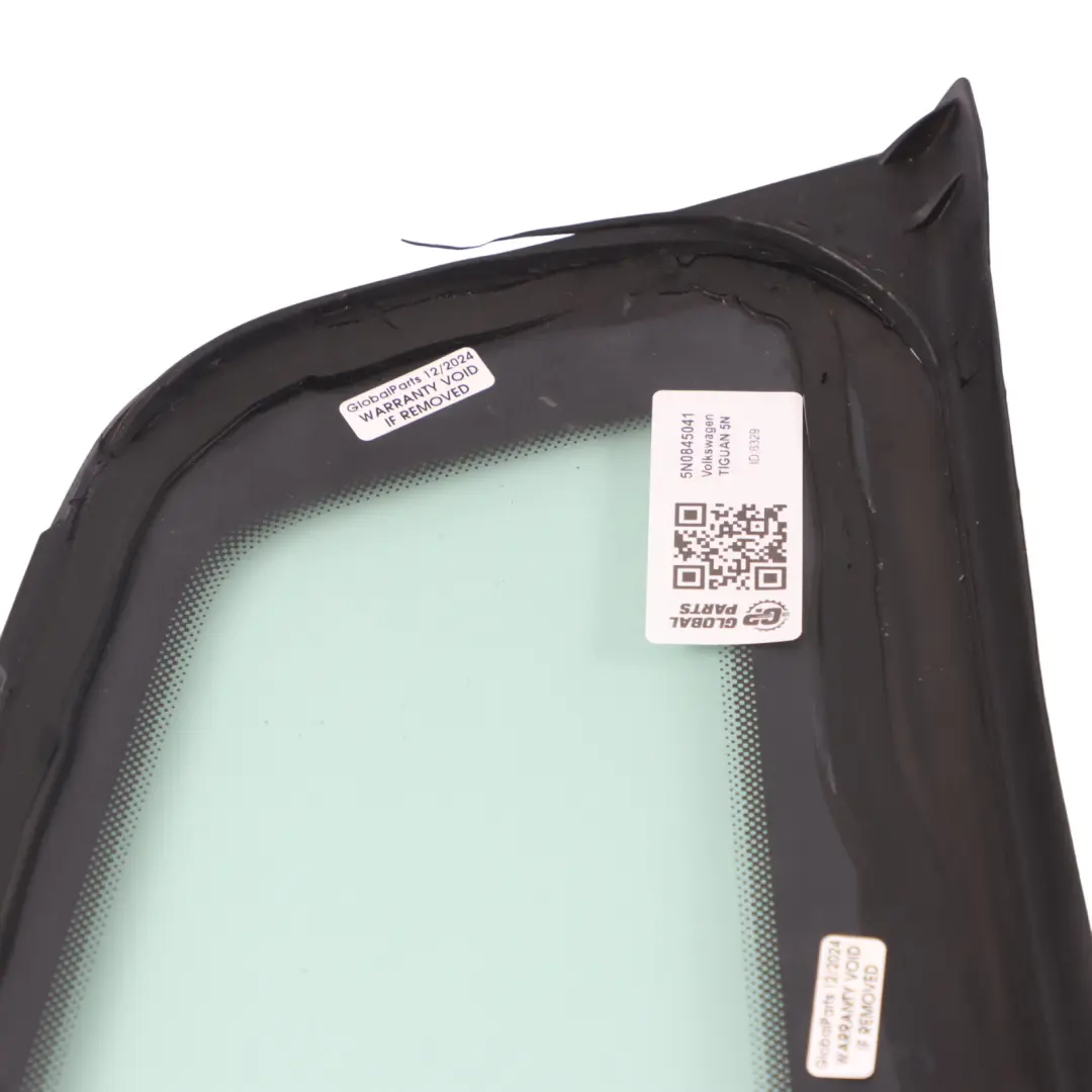 Quarter Side Window Glass AS2 Left N/S to Volkswagen Tiguan 5N Rear with Part number 5N0845041 Volkswagen Tiguan 5N Rear Quarter Side Window Glass AS2 Left N/S - SKU 5N0845041 - Part number 5N0845041