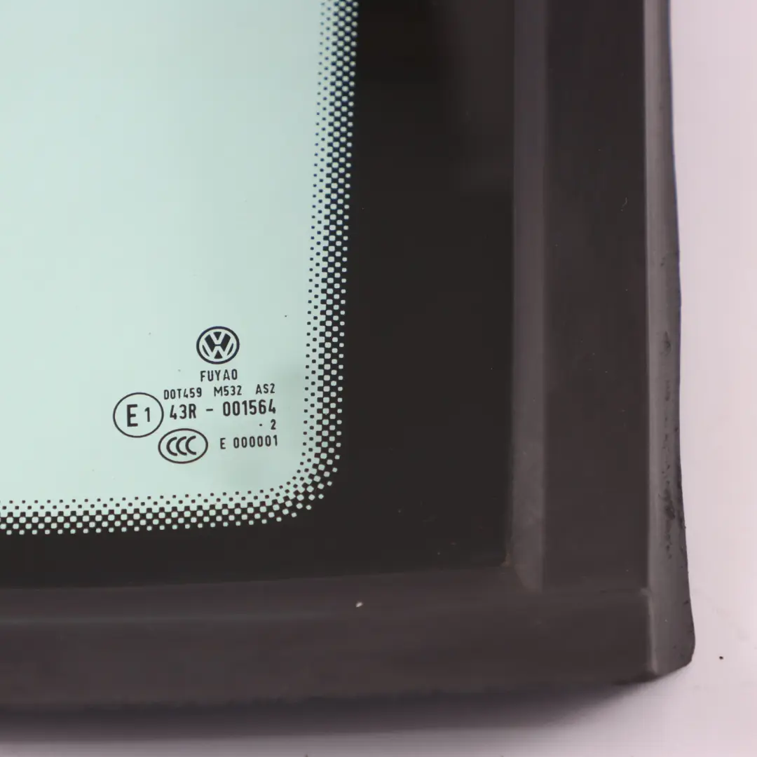 Volkswagen Tiguan 5N Trasero Derecho Lado Cuarto Ventana Vidrio AS2 - SKU 5N0845042 - Número de pieza 5N0845042