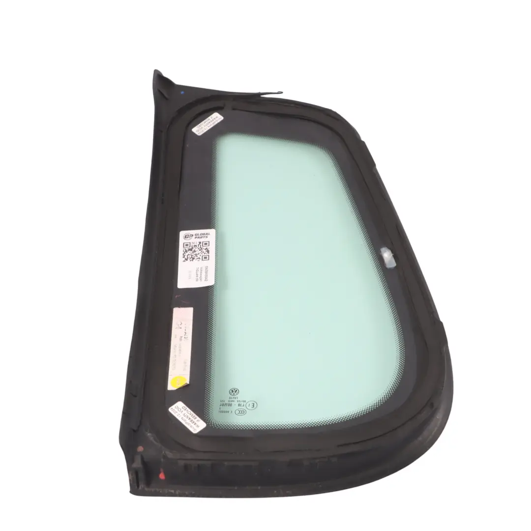 Trasero Derecho Lado Cuarto Ventana Vidrio AS2 para Volkswagen Tiguan 5N con número de pieza 5N0845042 Volkswagen Tiguan 5N Trasero Derecho Lado Cuarto Ventana Vidrio AS2 - SKU 5N0845042 - Número de pieza 5N0845042