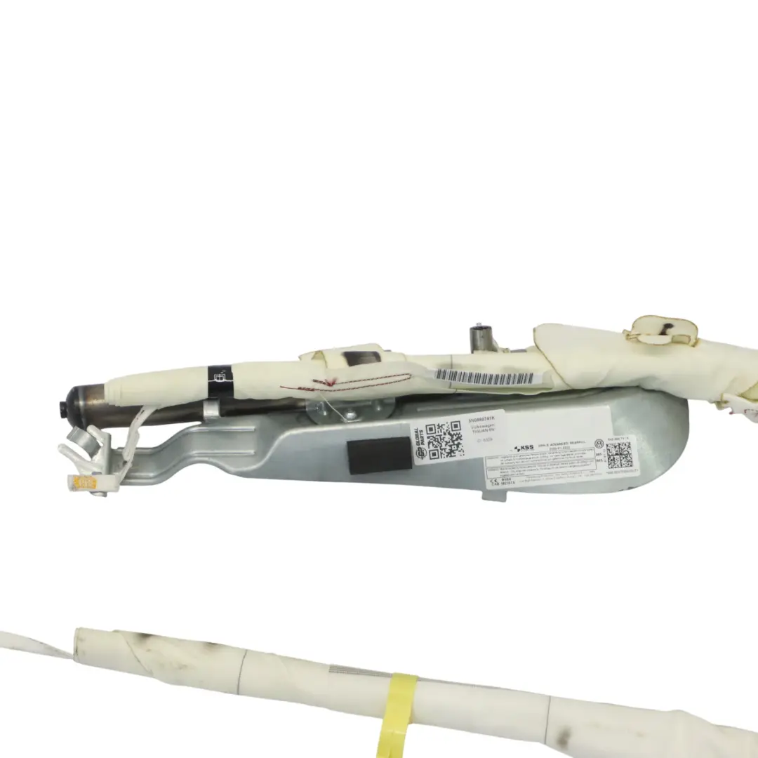 VW Volkswagen Tiguan 5N Module d'air tête Rideau toit gauche - SKU 5N0880741K - Numéro de pièce 5N0880741K