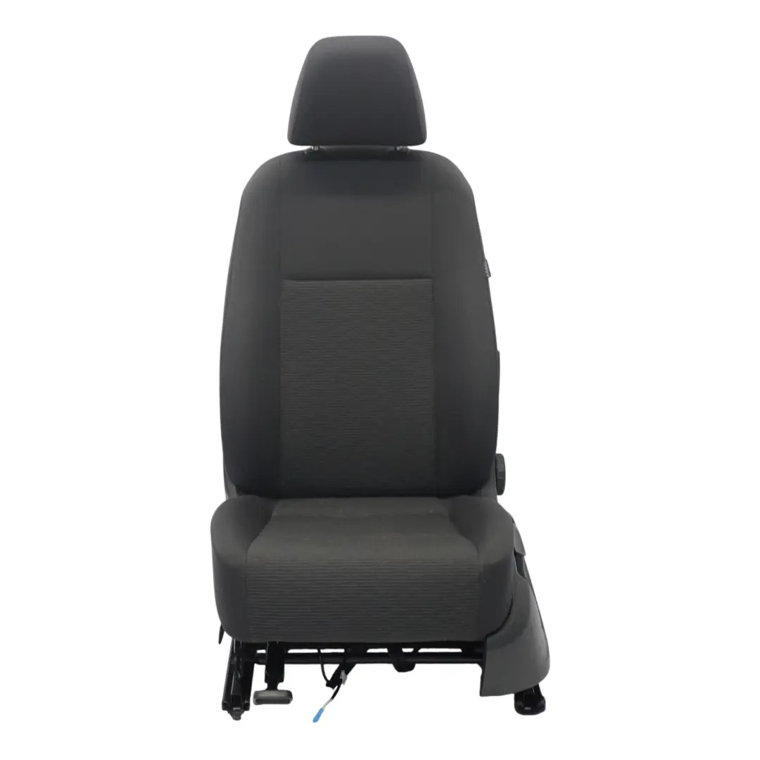 VW Volkswagen Tiguan 5N Front Seat Left N/S Interior Cloth Fabric Black - SKU 5N0881805ES-1 - Part number 5N0881805ES