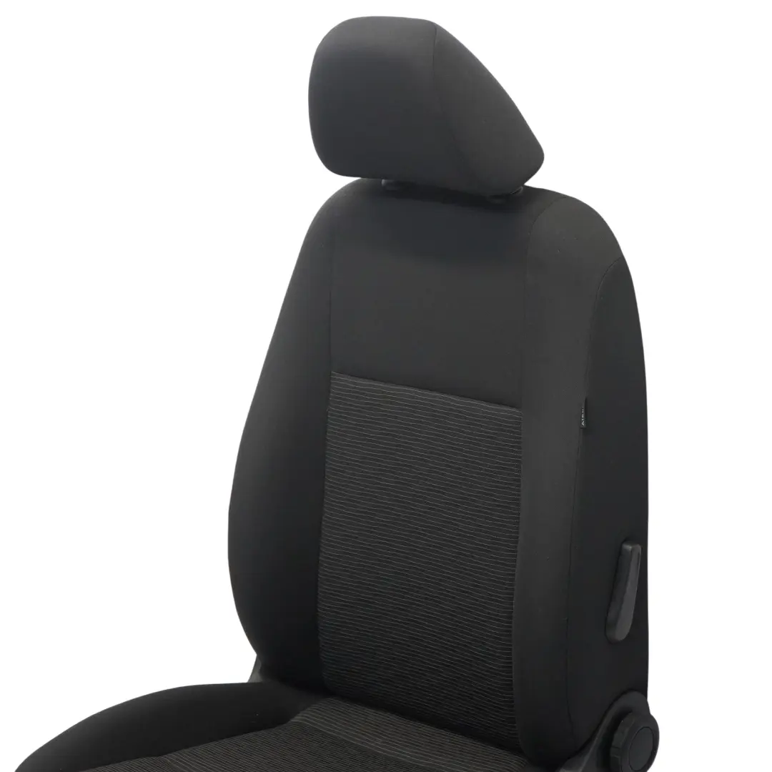 VW Volkswagen Tiguan 5N Front Seat Left N/S Interior Cloth Fabric Black - SKU 5N0881805ES-1 - Part number 5N0881805ES